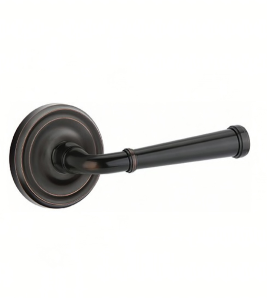 Merrimack Leverset with Round Rosette