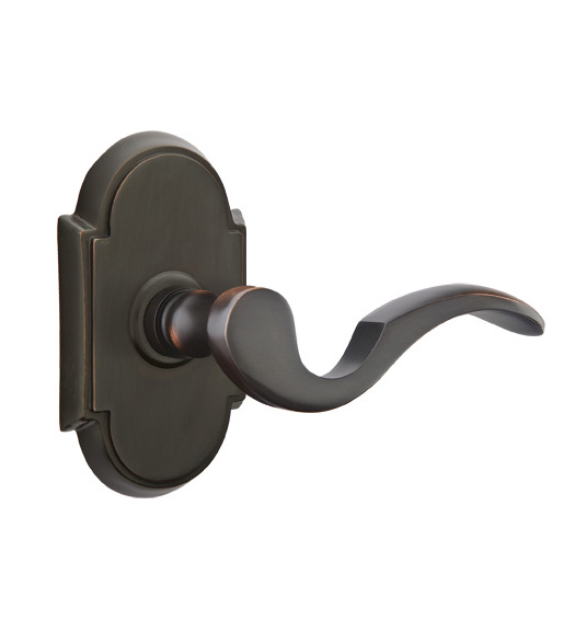 Drop Tail Lever with Arched Rosette