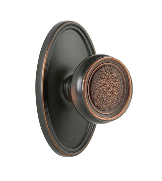 Belmont Knobset with Oval Rose