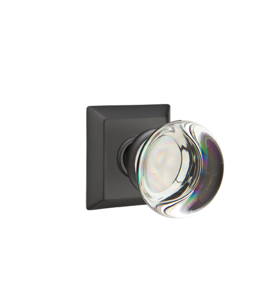 Providence Crystal Knob with Quincy Rosette