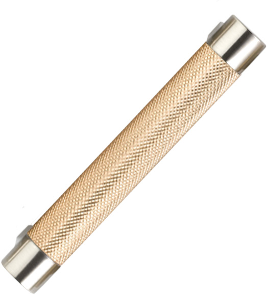 Emtek Two-Tone Select Knurled Cabinet Pull