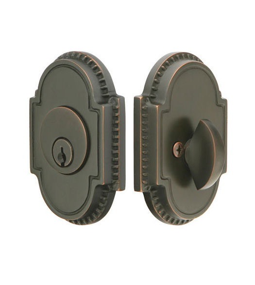 Single Cylinder Beaded Knoxville Deadbolt