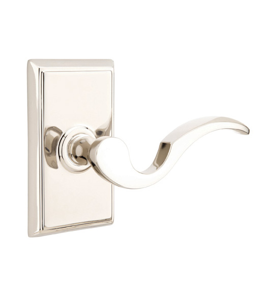 Cortina Lever with Rectangular Rosette
