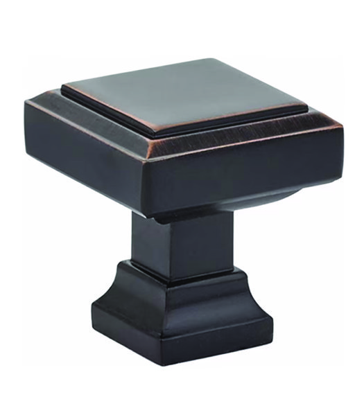Cabinet Geometric Square Knob