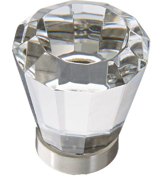 Brookmont Clear Crystal Cabinet Knob