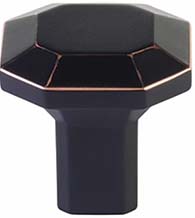 1-1/4 Inch Riviera Square Cabinet Knob, Emtek 86612