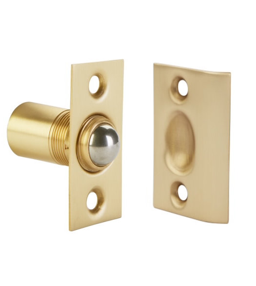 Solid Brass Door Ball Catch