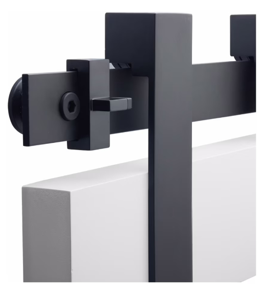 Low Profile Concealed Wheel Barn Door Kit