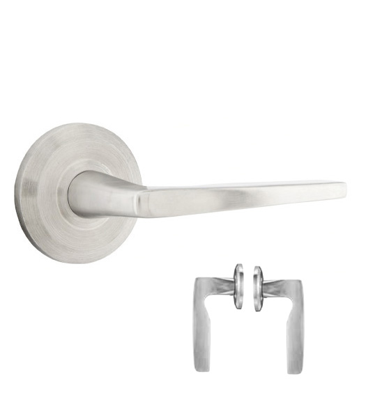 Modern Hermes Lever with Beveled Rosette