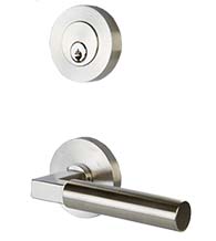 Modern Stainless Steel Combo Pack, Emtek S50004-CS10002HS