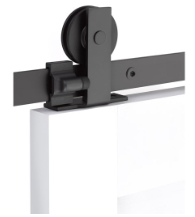Modern Top Mount Barn Door Kit, Emtek B1201