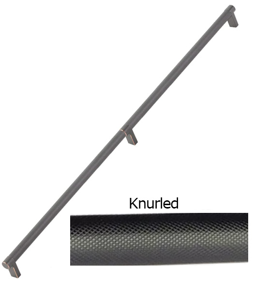 Select Knurled Refrigerator Pull