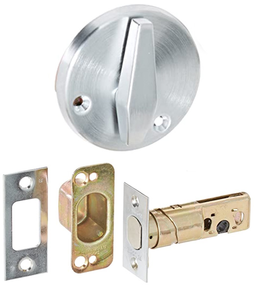 Thumbturn Deadbolt With No Exterior Plate