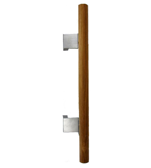 Offset Teak Door Pulls