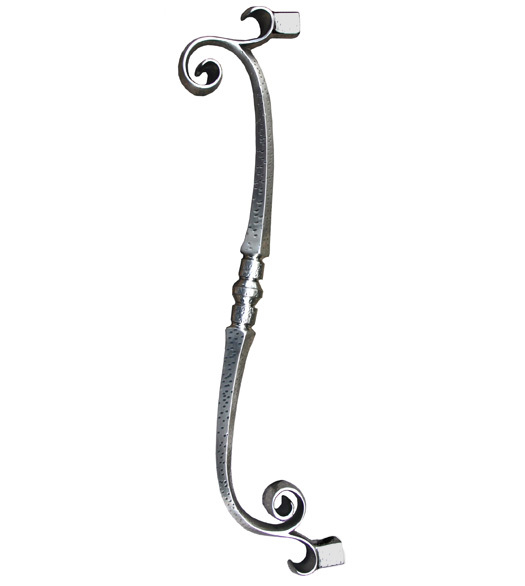 S-Scroll San Juan Door Pull