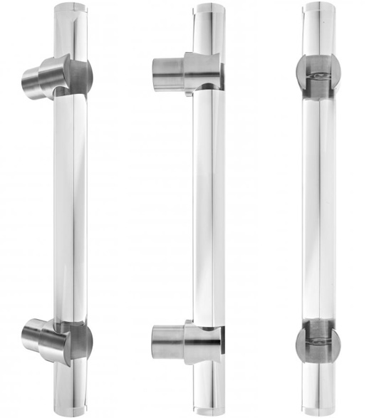 Arctic Large Acrylic Door Handle