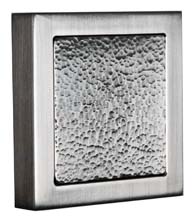 4 Inch Square Boulder Knob Pull, First Impressions BRK004HMRSAL