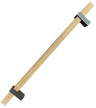 Square Wood Door Pull, First Impressions BSE100SAL