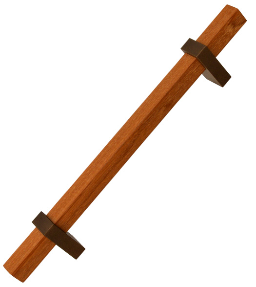 1 Inch Square Teak Door Handle