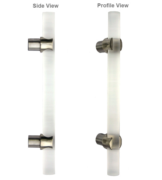 Large Acrylic Appliance Door Pull