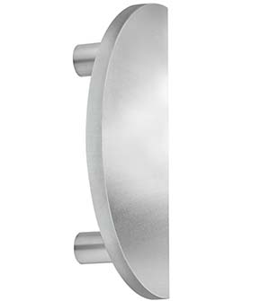 Solid Brass Half Circle Door Handle