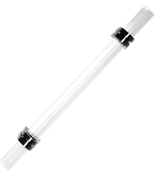 1-1/2 Inch Diameter Acrylic Retro Door Pull