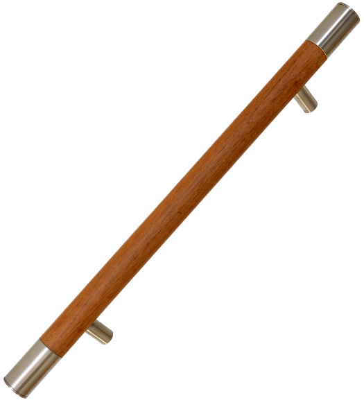 1 Inch Wood Door Pull with Sleeves