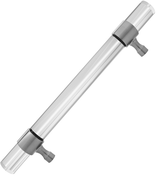 1-1/2 Inch Pacific Acrylic Door Pull
