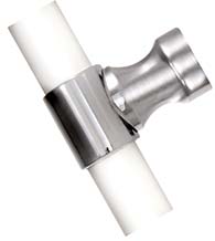 Pacific Acrylic Cabinet Pull, First Impressions PCF100003SBRT