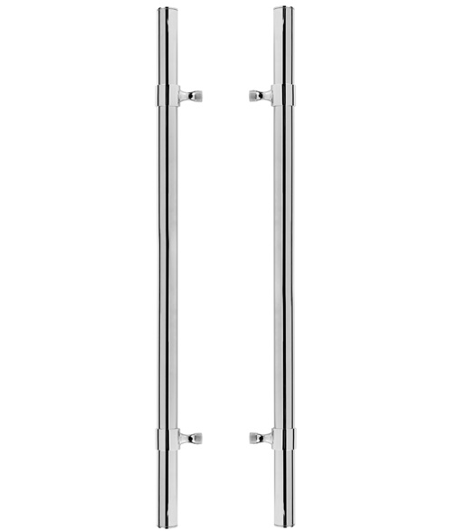 Back to Back 1-1/2 Diameter Door Pull