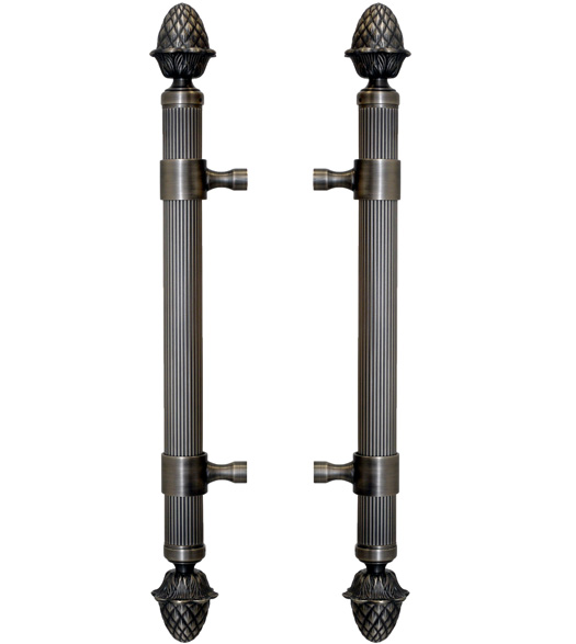 Large Pineapple Door Pull Set