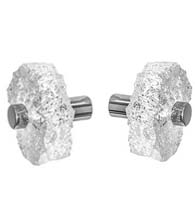 2 Inch Diameter Clearwater Shower Knob Set, First Impressions SD-CLW6002ACHSBR