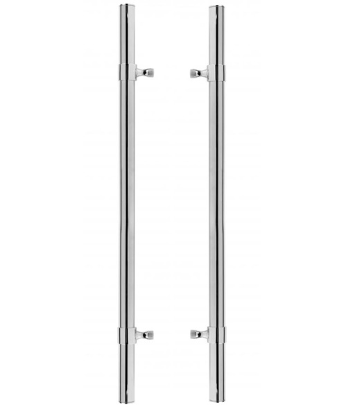 Stainless Steel Delong Shower Door Pull Set