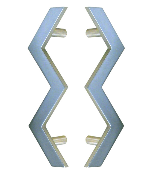 Lighting Bolt Shower Door Pulls