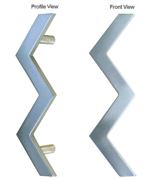 First Impressions Lighting Bolt Door Pull
