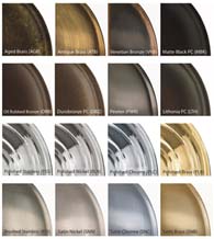 First Impressions Finish Color Sample, FII-Finish-Sample