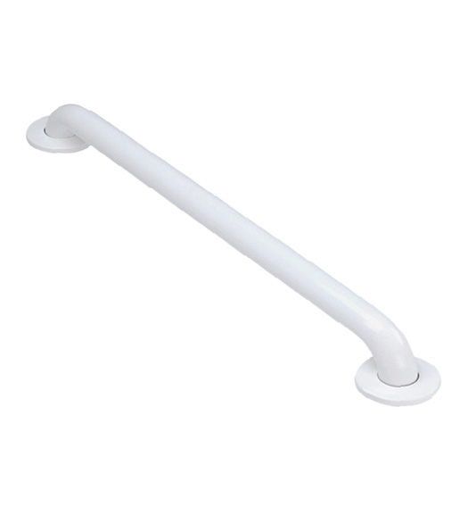24 White Grab Rail