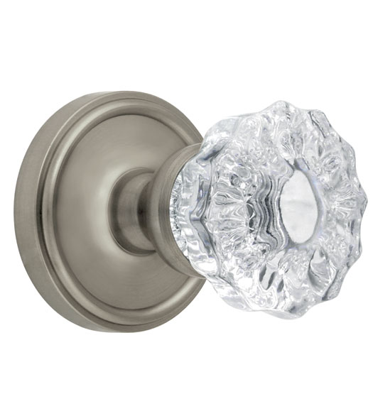 Georgetown Rosette with Fontainebleau Knob