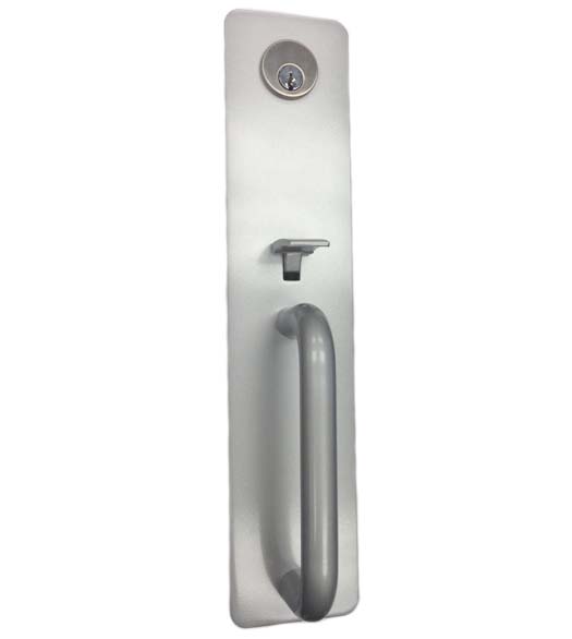 Panic Device Keyed Outside Handleset