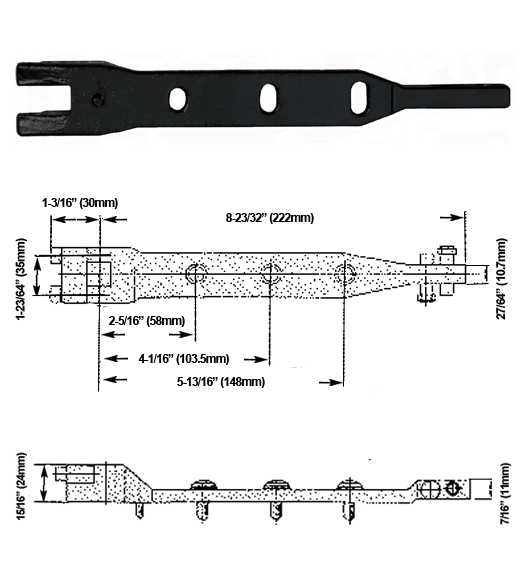Jackson 20-2000 End Load Arm Set