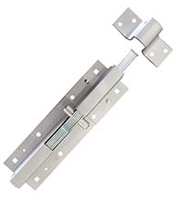 Colossal 9 Inch Padlockable Security Bolt, Global GH-835SE-AL