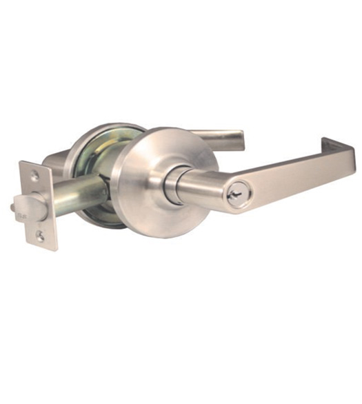 Brushed Chrome Commercial Levers