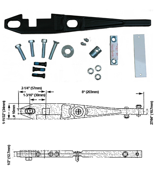 Jackson 20-400B Side Load Arm Set