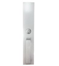 Night Latch Handleset for Panic Device, Global TH1100-NLED-AL