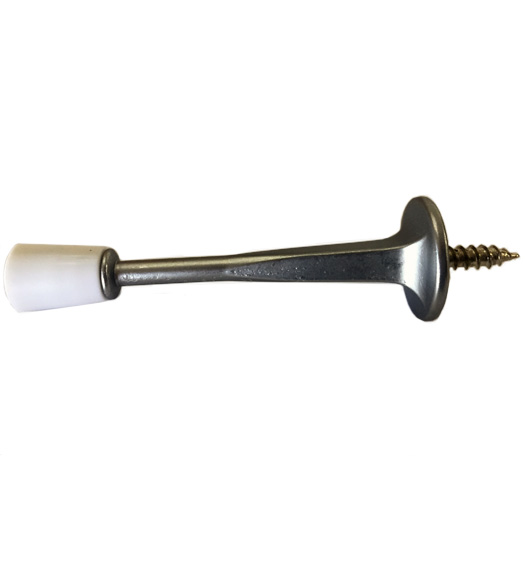 Satin Chrome Commercial Door Stop