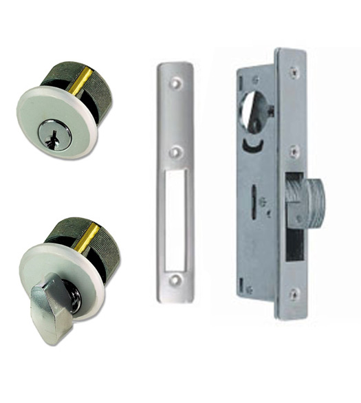 Sliding Door Mortise Deadbolt Lock Set