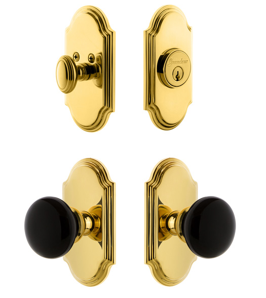 Arc Coventry Knob Single Cylinder Entryset
