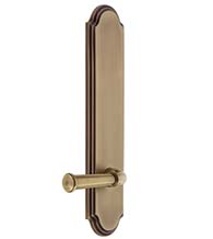 Historic Georgetown Lever with Extra Long Arc Backplate, Grandeur ARCGEO19