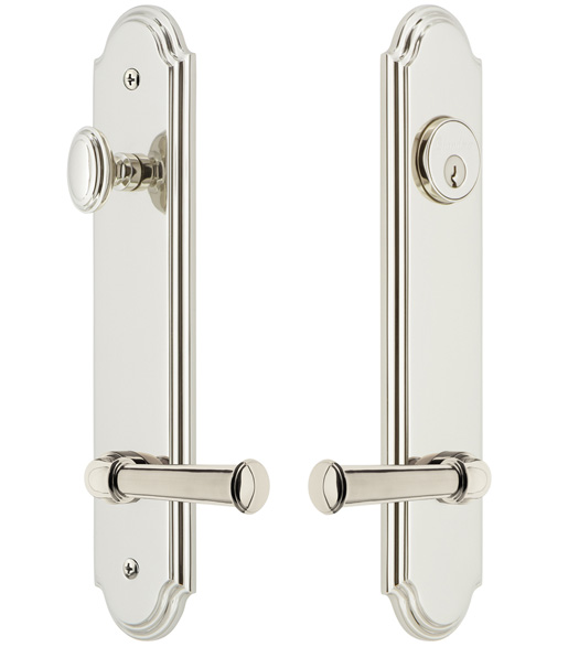 Arc Plate Entry Set with Georgetown Lever
