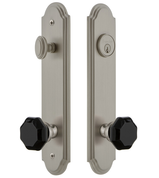 Arc Tall Plate Entry Set with Lyon Knob